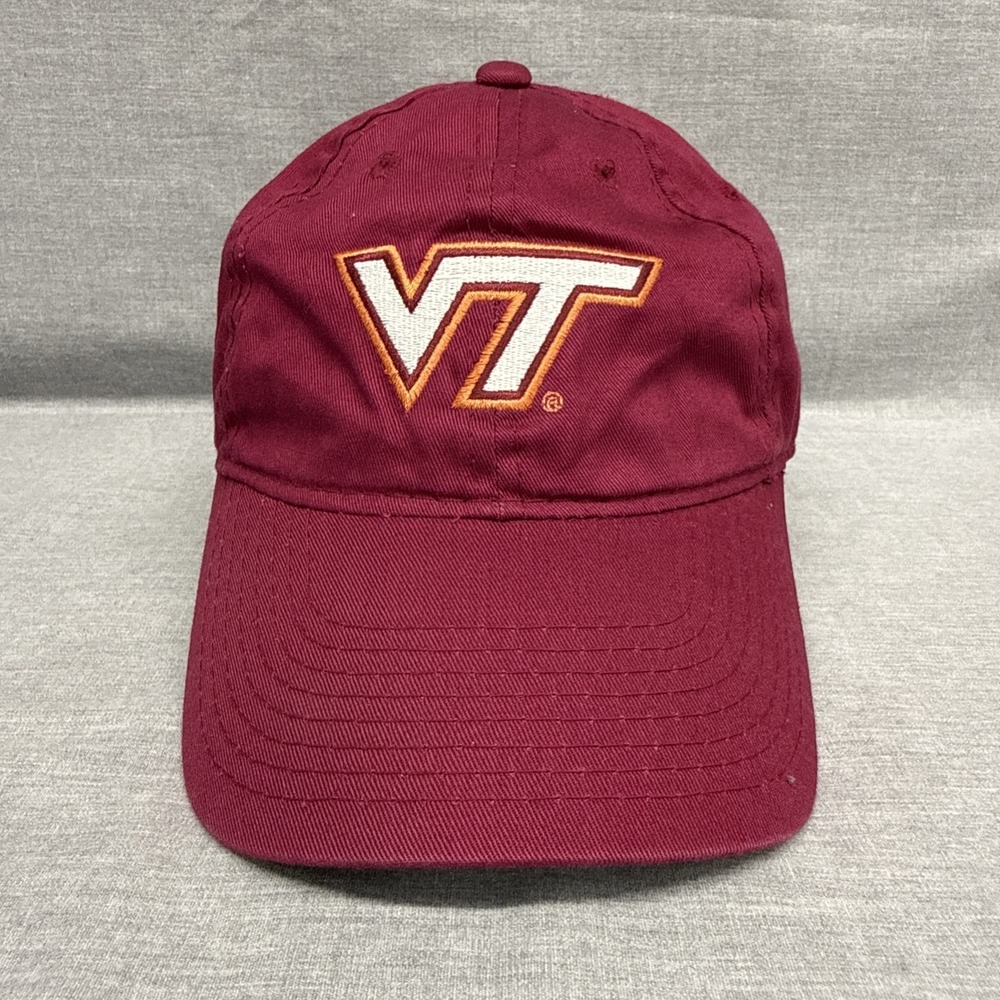 Virginia Tech Hokies Signatures Hat Cap Snapback Y2K Vintage Football Sports